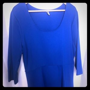 3/4 sleeve flare dress, never worn